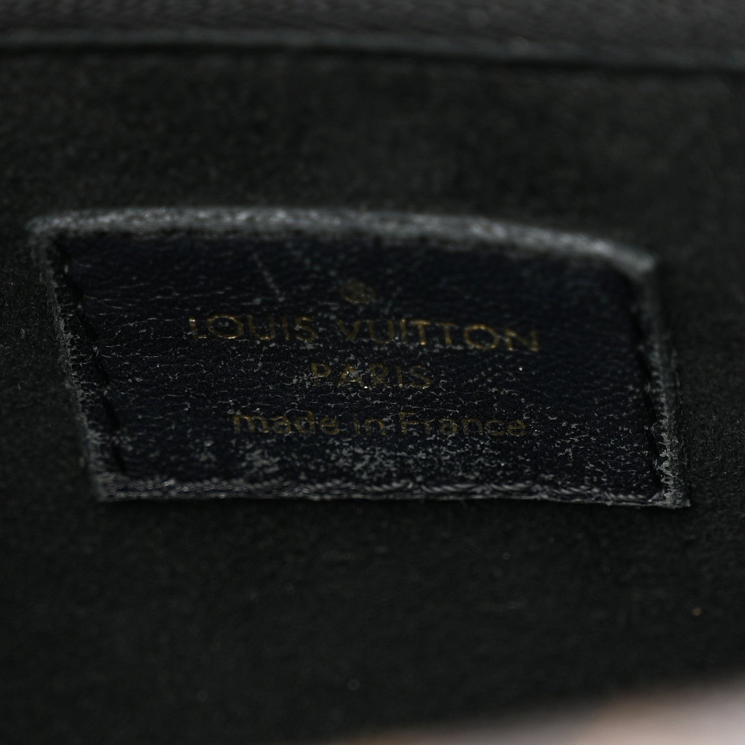 Louis Vuitton Grained Calfskin Monogram Double V Black 6 of 10
