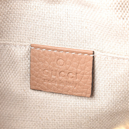 Gucci Pebbled Calfskin Small Soho Disco Bag Camelia 6 of 8