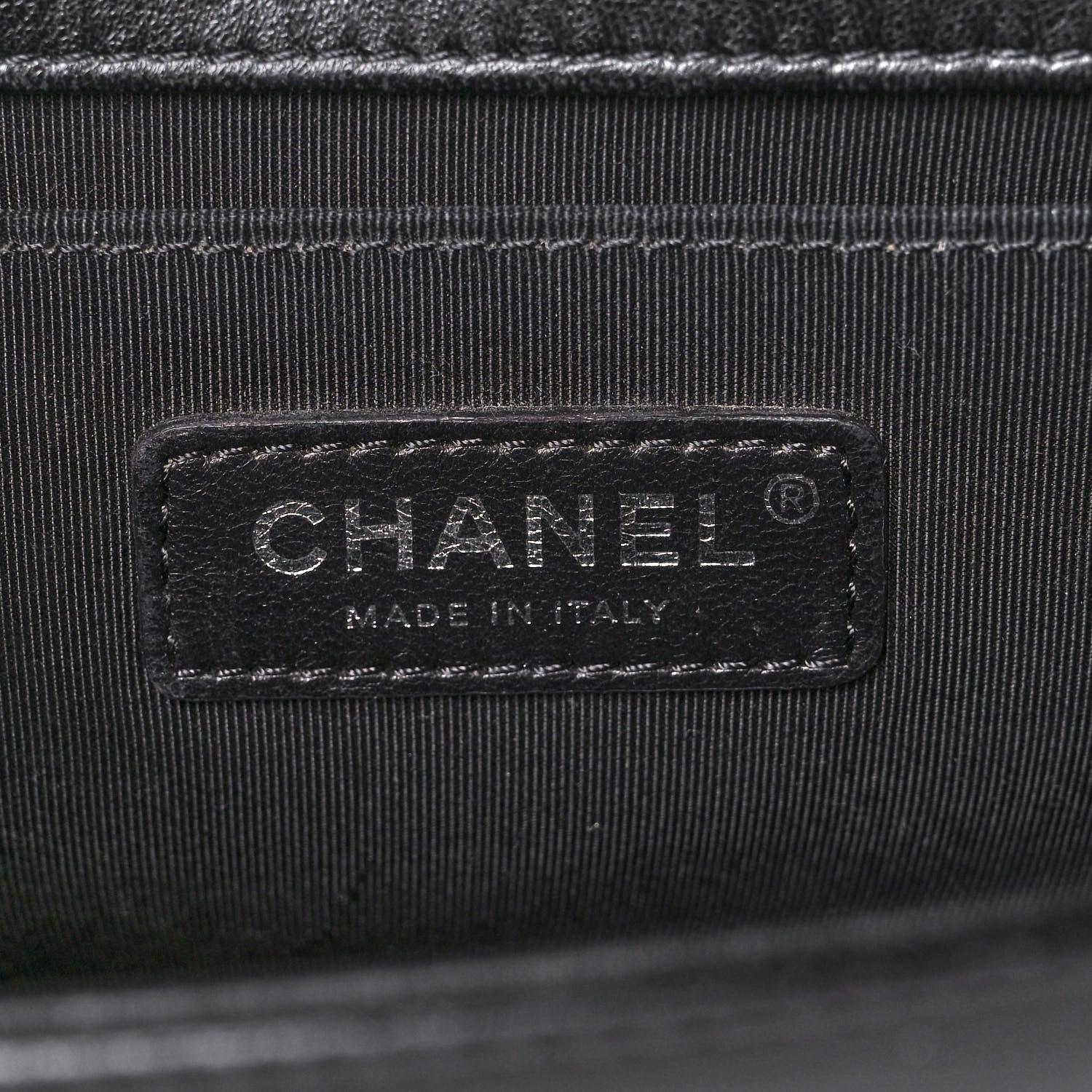 Chanel Lambskin Quilted Medium Boy Flap Black 6 of 15