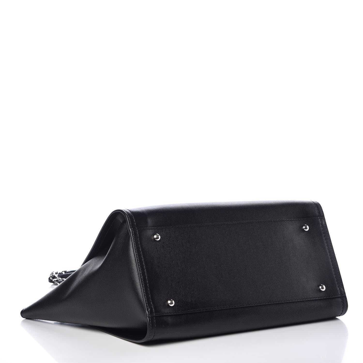 Chanel Caviar Small Studded Deauville Tote Black 5 of 10