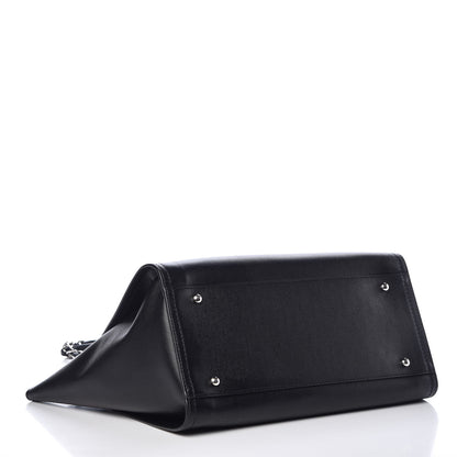 Chanel Caviar Small Studded Deauville Tote Black 5 of 10