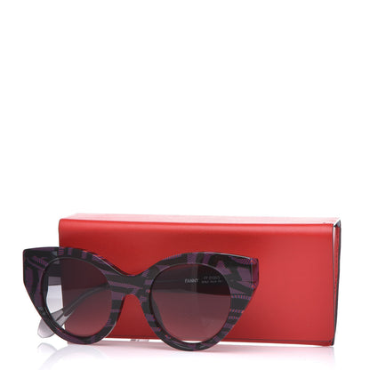 Fendi Cat Eye Fanny Sunglasses FF 0105/S Grey 7 of 7