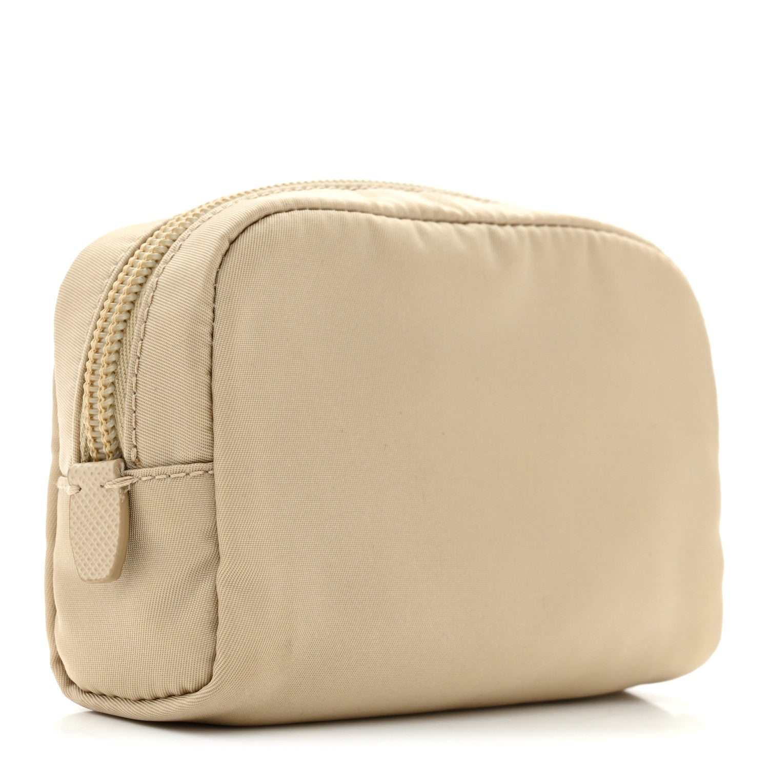 Prada Re-Nylon Micro Pouch Desert Beige 1805995 – FASHIONPHILE