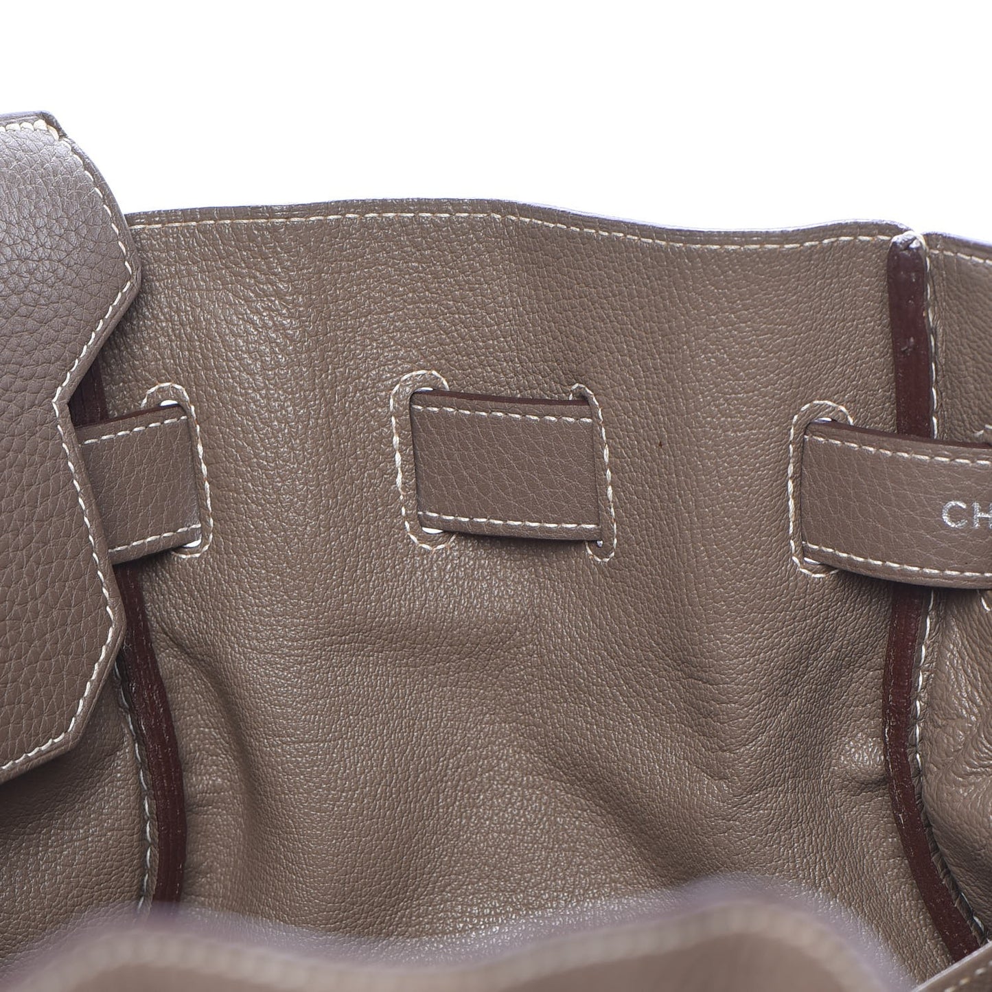 Taurillon Clemence JPG Shoulder Birkin II 42 Etoupe