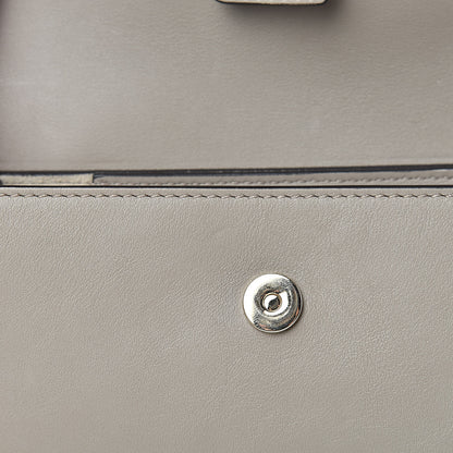 Chloe Suede Calfskin Mini Faye Shoulder Bag Motty Grey 11 of 13
