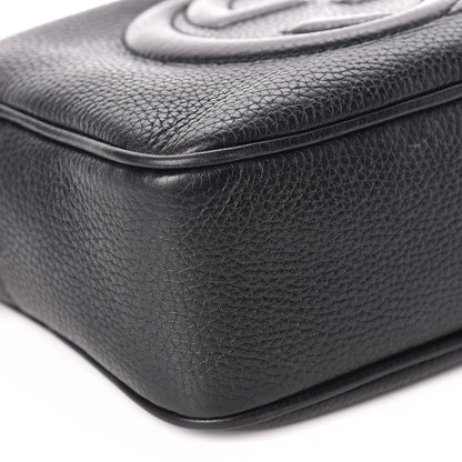 Gucci Pebbled Calfskin Small Soho Disco Bag Black 8 of 10