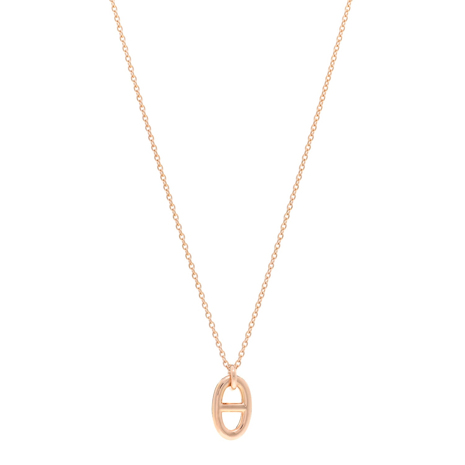 Hermes 18K Rose Gold PM Farandole Pendant Necklace 1 of 4