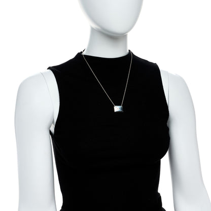 Tiffany Sterling Silver Sweet Nothings Envelope Necklace 3 of 8