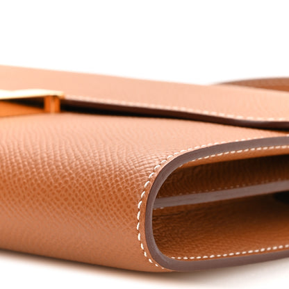 Hermes Epsom Constance Long Wallet To Go Gold 10 of 11