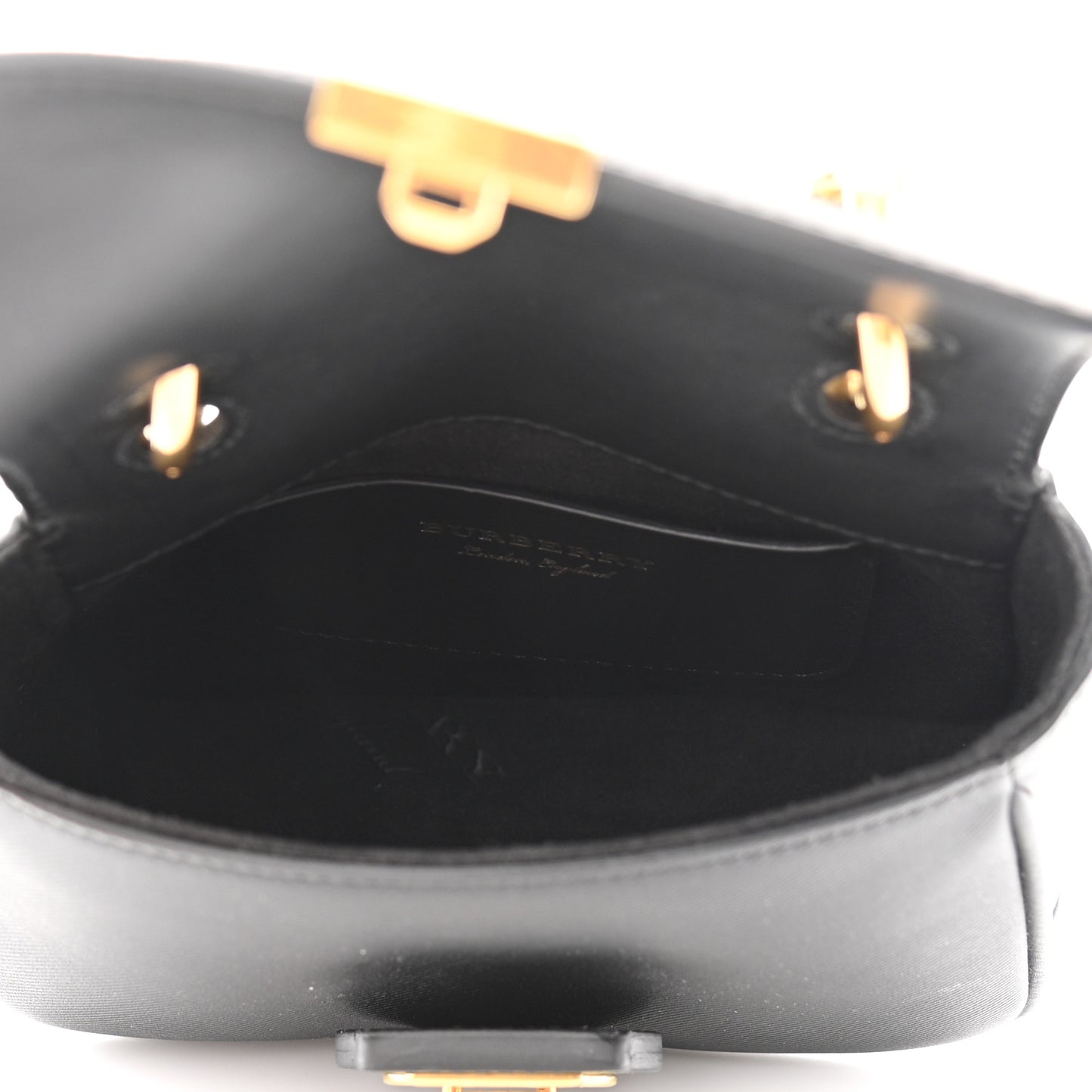 Trench Calfskin Mini DK88 Top Handle Bag Black