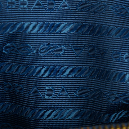 Prada Saffiano Mini Galleria Double Zip Tote Bleuette 2 of 11