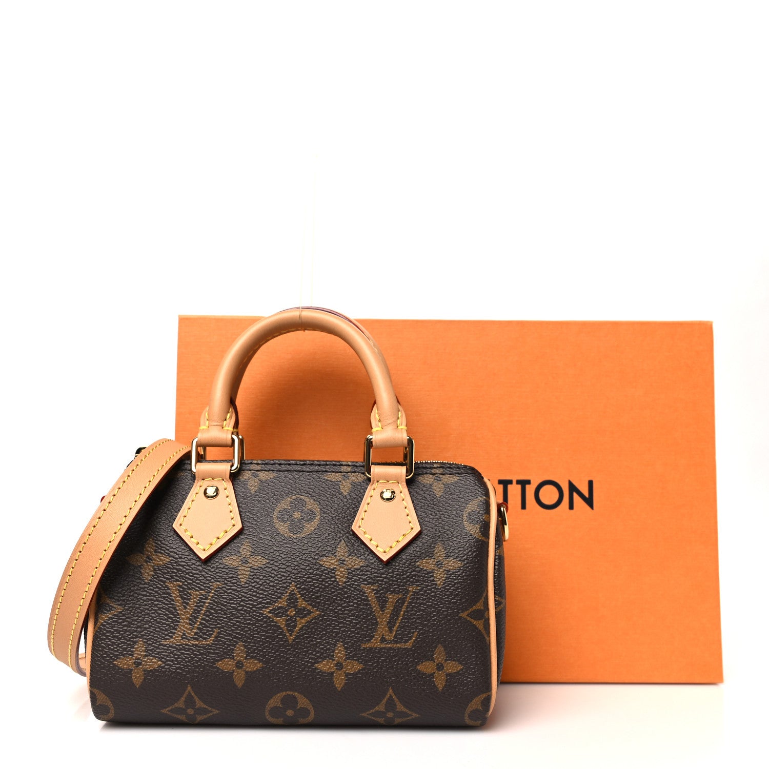 Louis Vuitton Monogram Nano Speedy Bandouliere 10 of 10