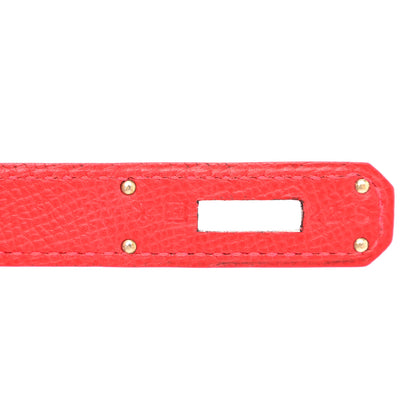 Hermes Epsom Birkin 30 Rouge Casaque 7 of 12