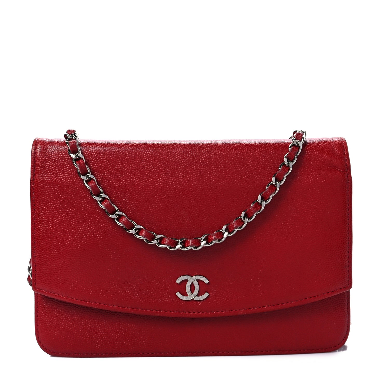 Caviar Sevruga Wallet on Chain WOC Red