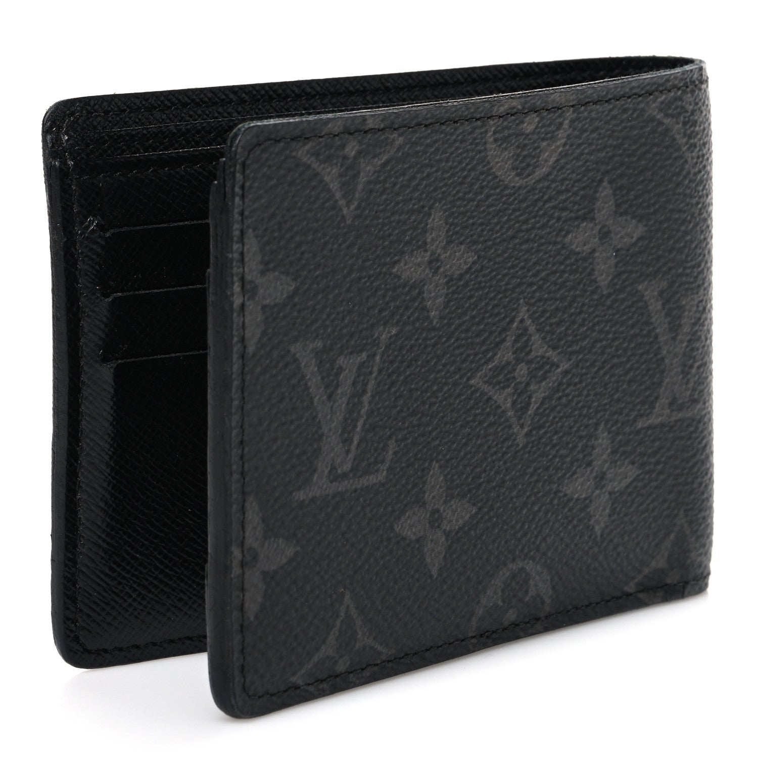 Louis Vuitton Monogram Eclipse Multiple Wallet 3 of 7