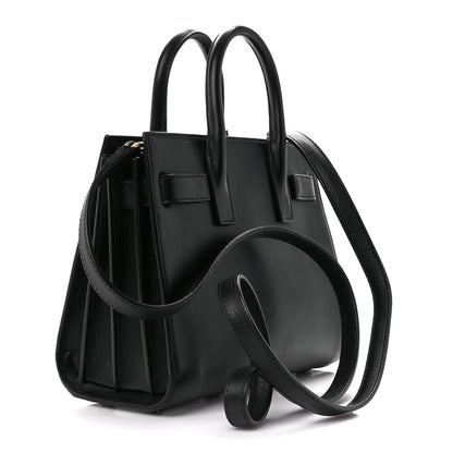 Saint Laurent Calfskin Nano Sac De Jour Black 3 of 11
