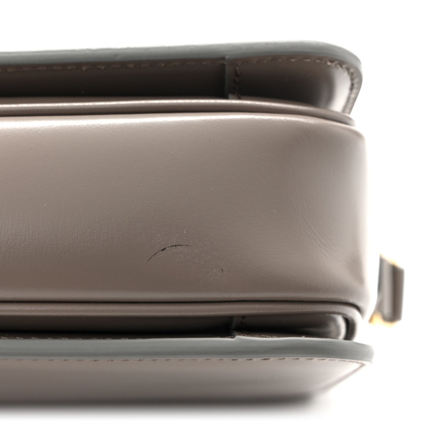 Shiny Calfskin Teen Triomphe Pebble