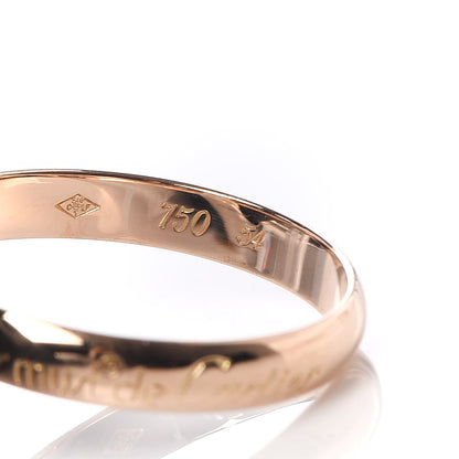 Cartier 18K Pink Yellow White Gold Classic Les Must De Trinity Ring 54 6.75 4 of 5