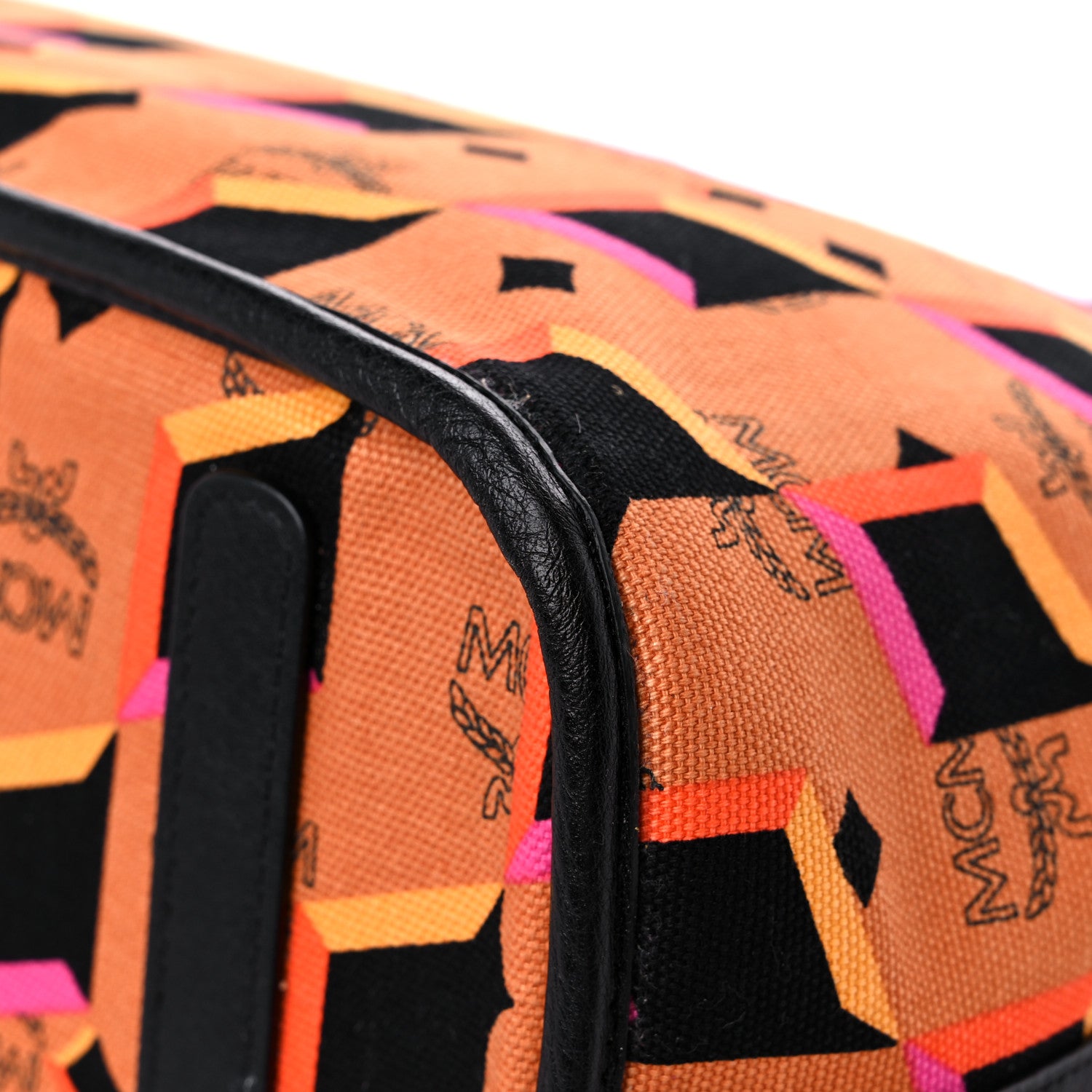 MCM Visetos Medium Liz Reversible Shopper Tote Pink 16 of 21