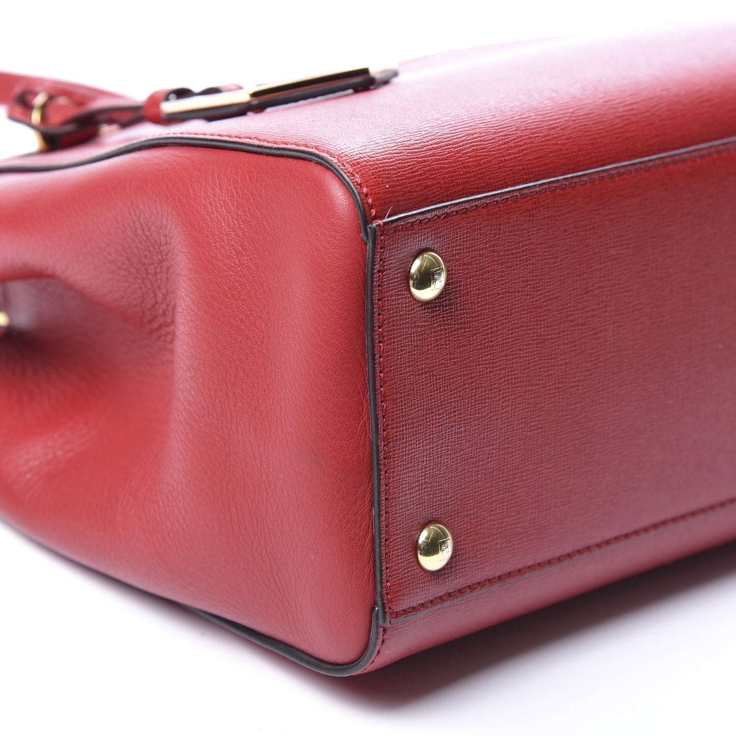Vitello Elite Flamingo Petite 2Jours Tote Mattone