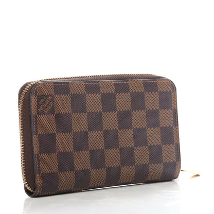 Louis Vuitton Damier Ebene Zippy Compact Wallet 3 of 10