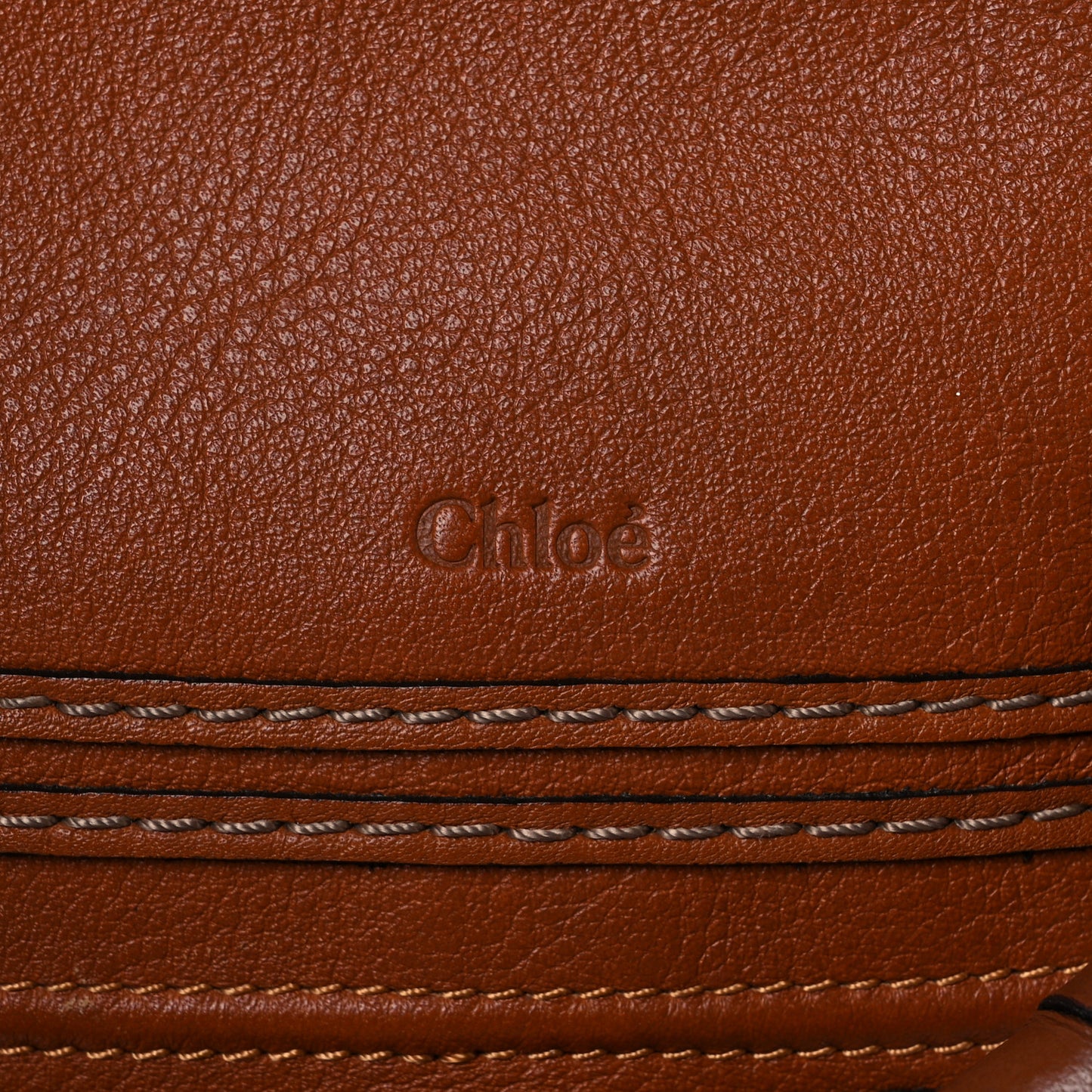 Calfskin Medium Marcie Satchel Tan