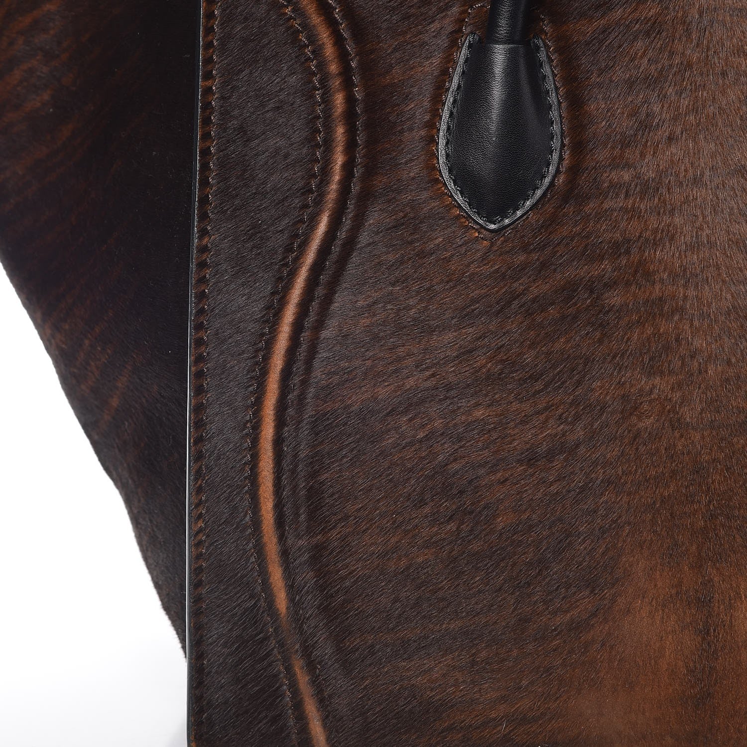 Celine Shaded Pony Hair Calfskin Medium Phantom Luggage Brown 11 of 13