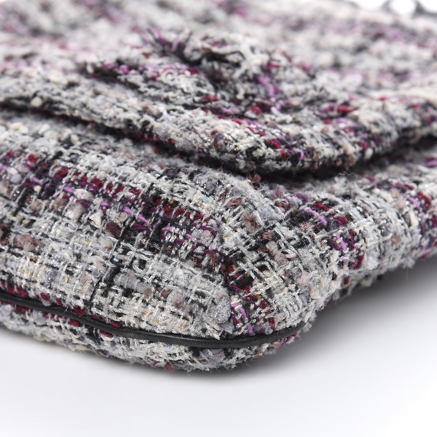 Tweed Camellia Messenger Multicolor