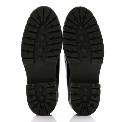 Hermes Calfskin Ivy Loafer 39.5 Black 5 of 8