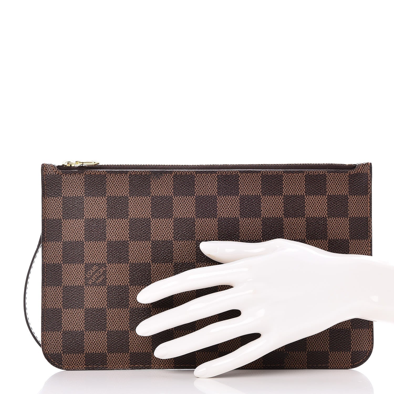 Louis Vuitton Damier Ebene Neverfull MM GM Pochette 2 of 8