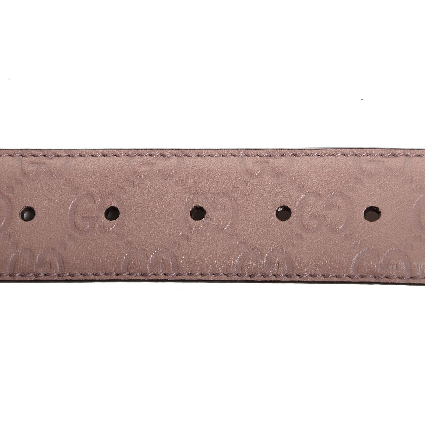 Guccissima Interlocking G Belt 85 34 Antique Rose