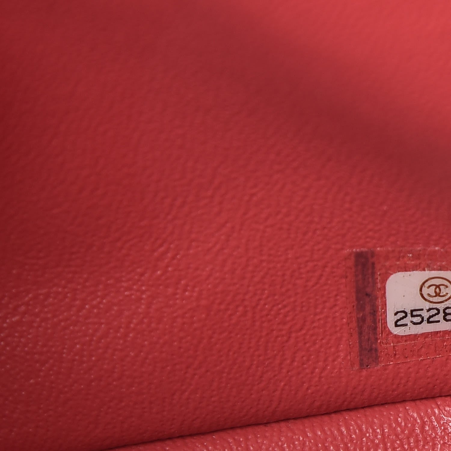 Chanel Lambskin Quilted Mini Square Flap Light Red 7 of 10