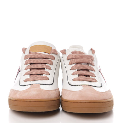 Louis Vuitton Calfskin Frontrow Sneakers 37 Rose Clair 2 of 8