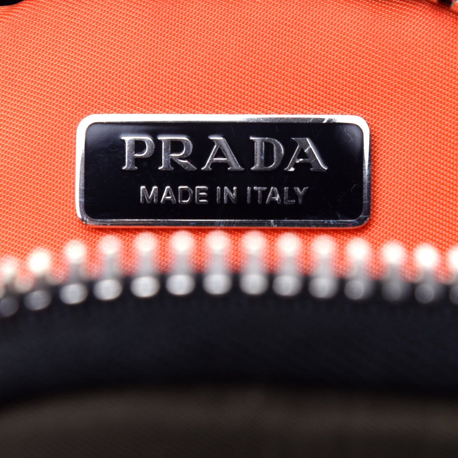 Prada Tessuto Nylon Pocket Mini Bag Mimetico Black 8 of 12
