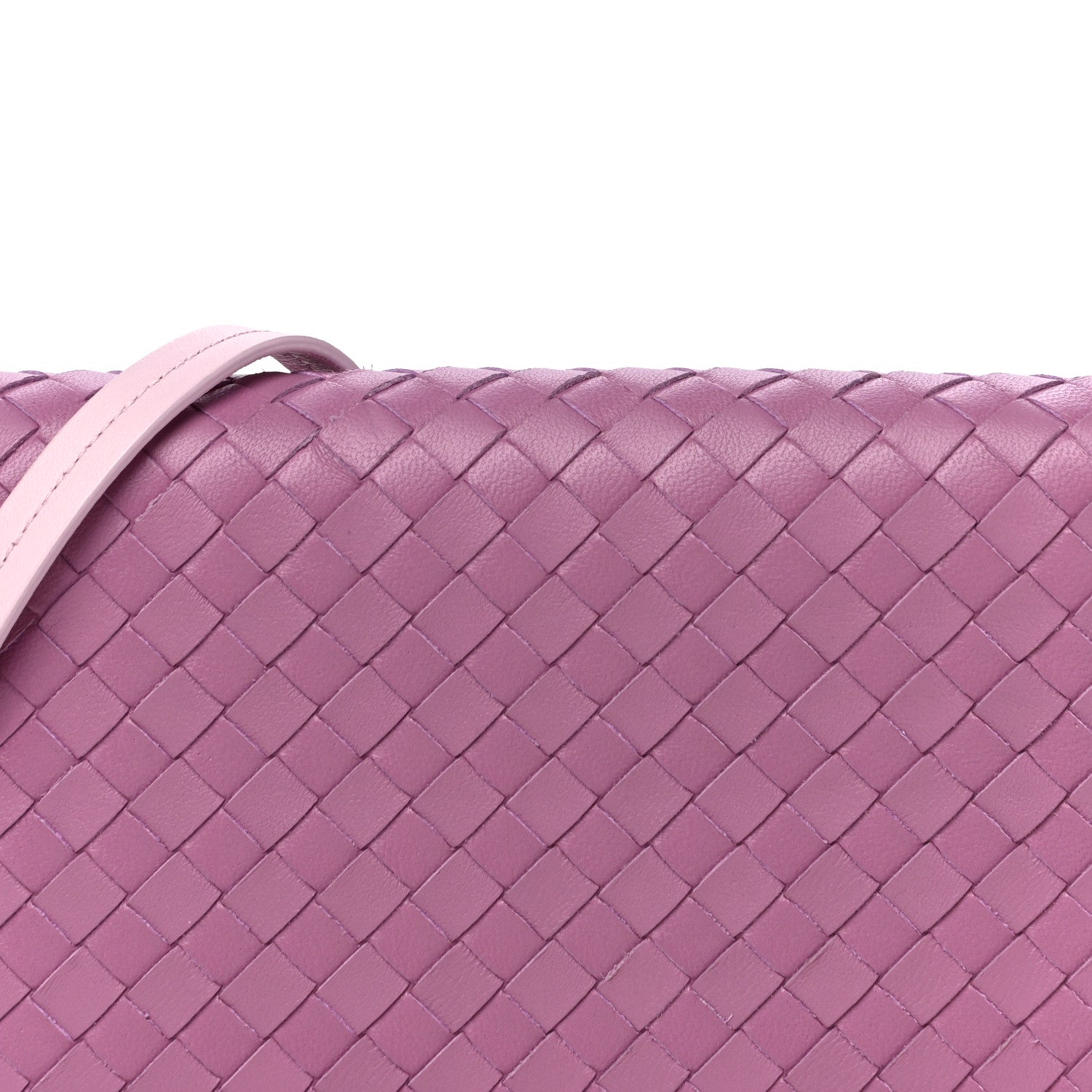 Bottega Veneta Nappa Intrecciato Continental Wallet With Strap Twilight 7 of 13