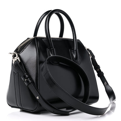 Givenchy Shiny Lord Calfskin Mini Antigona Black 3 of 11
