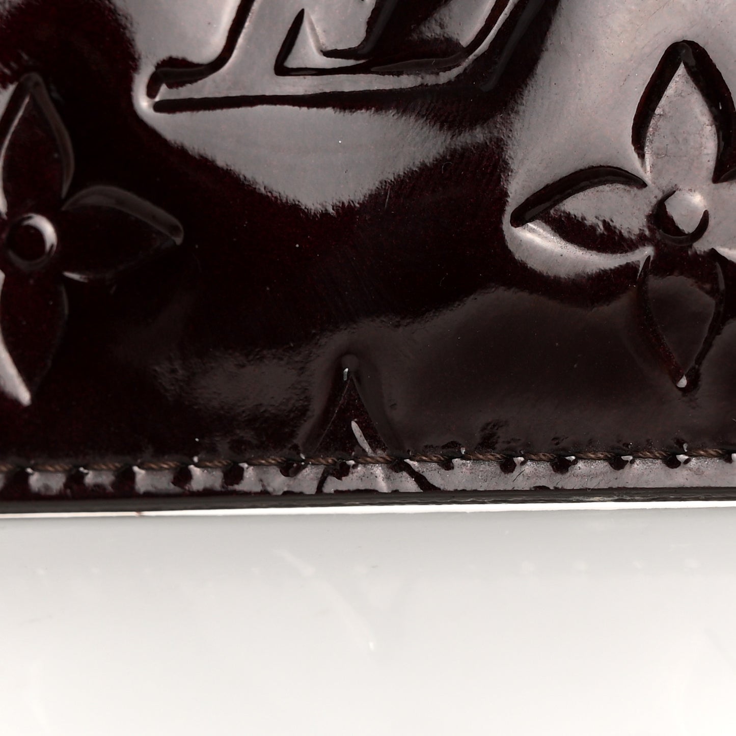 Vernis Pochette Key Pouch Amarante
