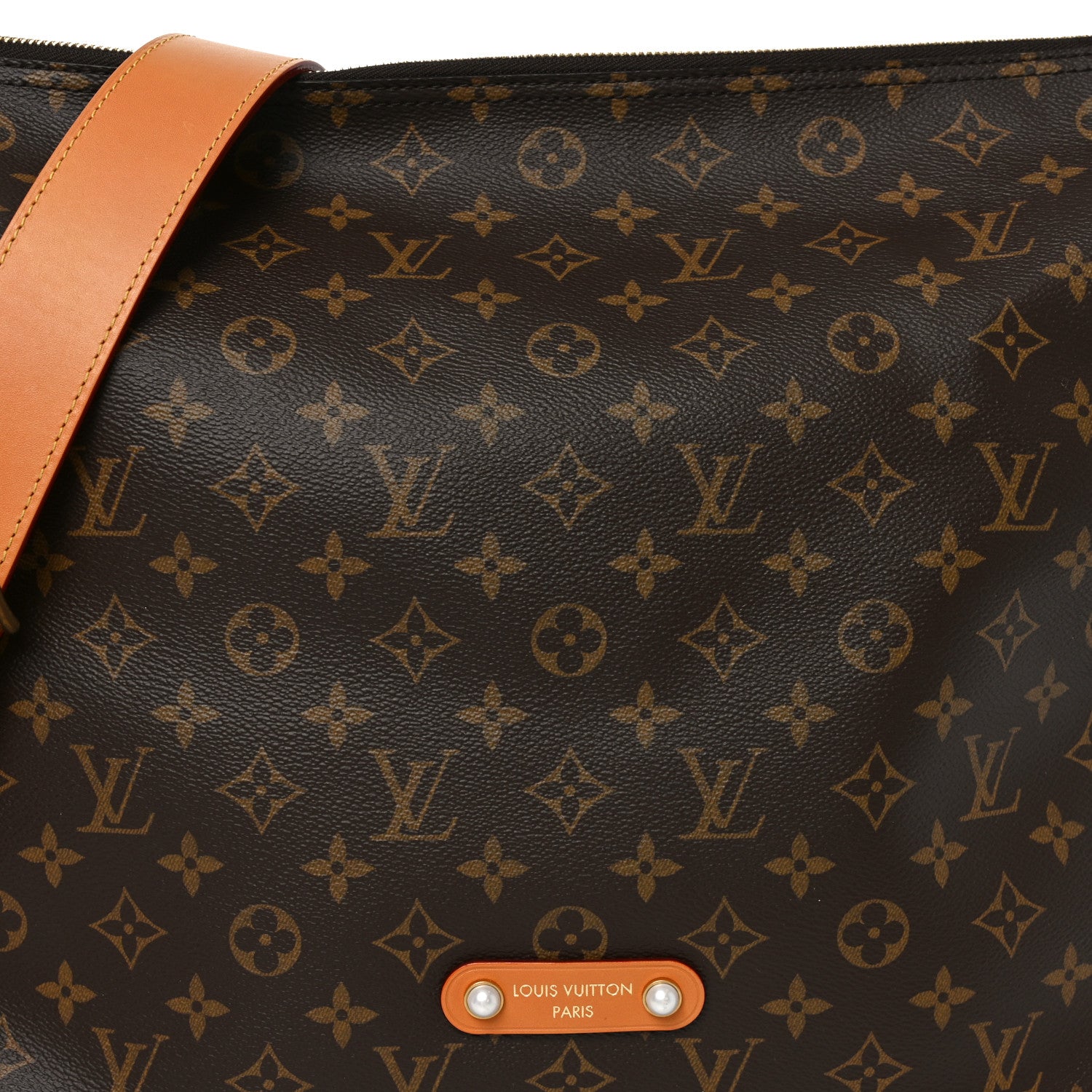 Louis Vuitton Monogram Vagabond Hobo 7 of 9