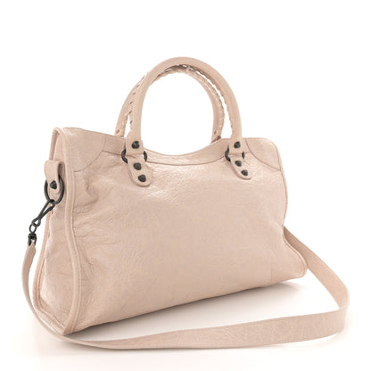Balenciaga Agneau Arena Classic Hardware Medium Le City Almond 3 of 11