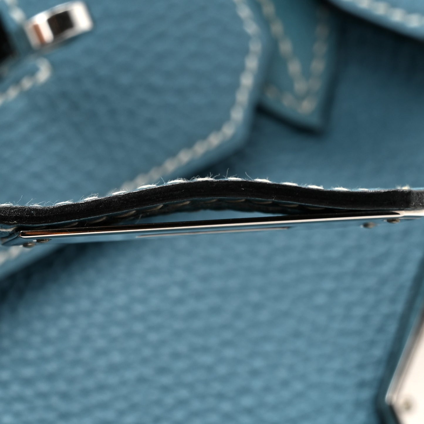 Togo Birkin 35 Blue Jean