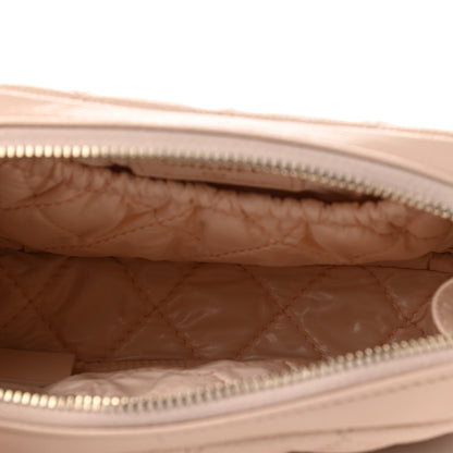 Chanel Caviar Quilted Small Curvy Pouch Cosmetic Case Light Beige 5 of 8