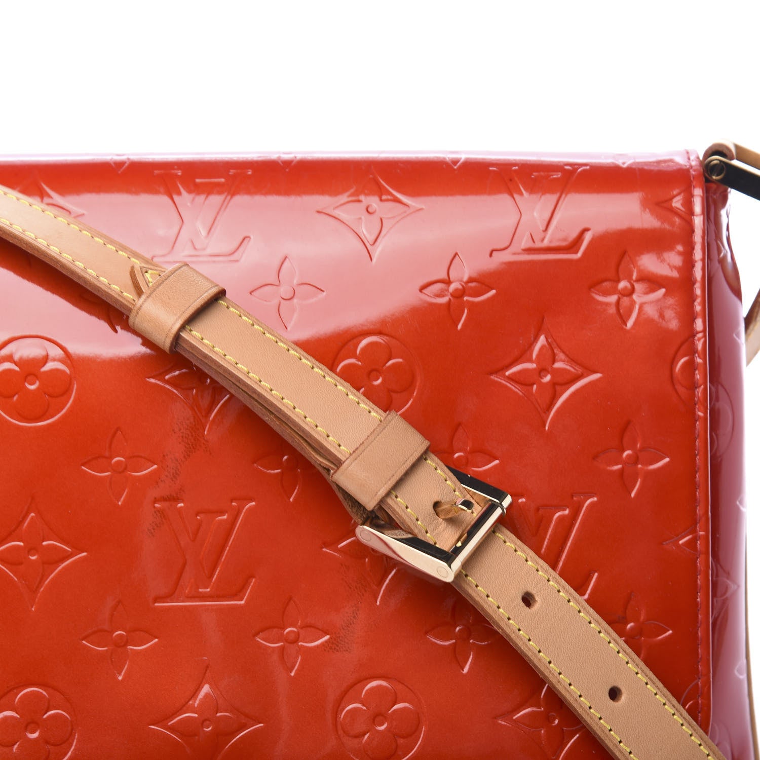 Louis Vuitton Vernis Thompson Street Rouge 9 of 9