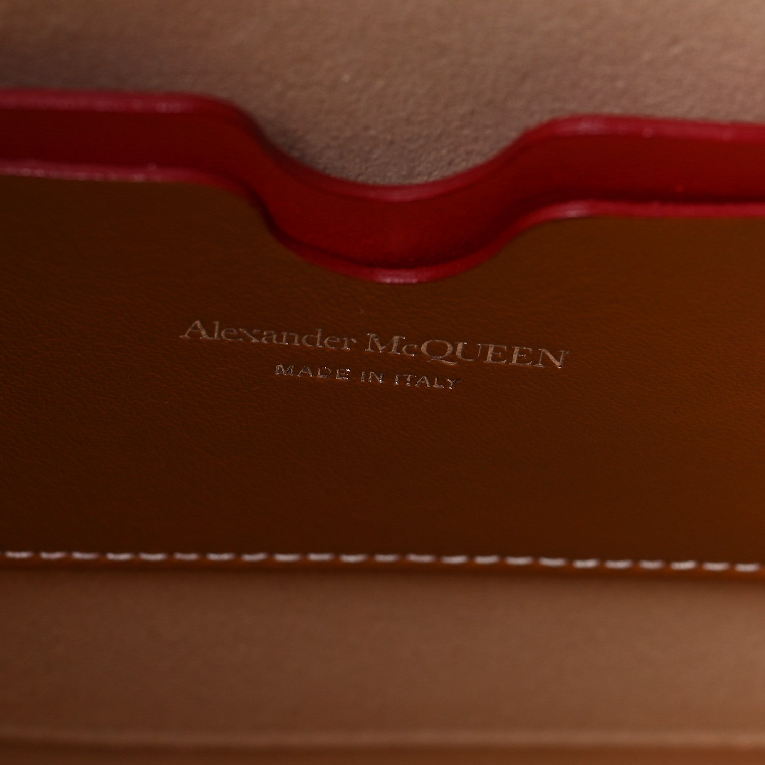 Alexander McQueen Canvas The Tall Story Shoulder Bag Natural Tan 6 of 7