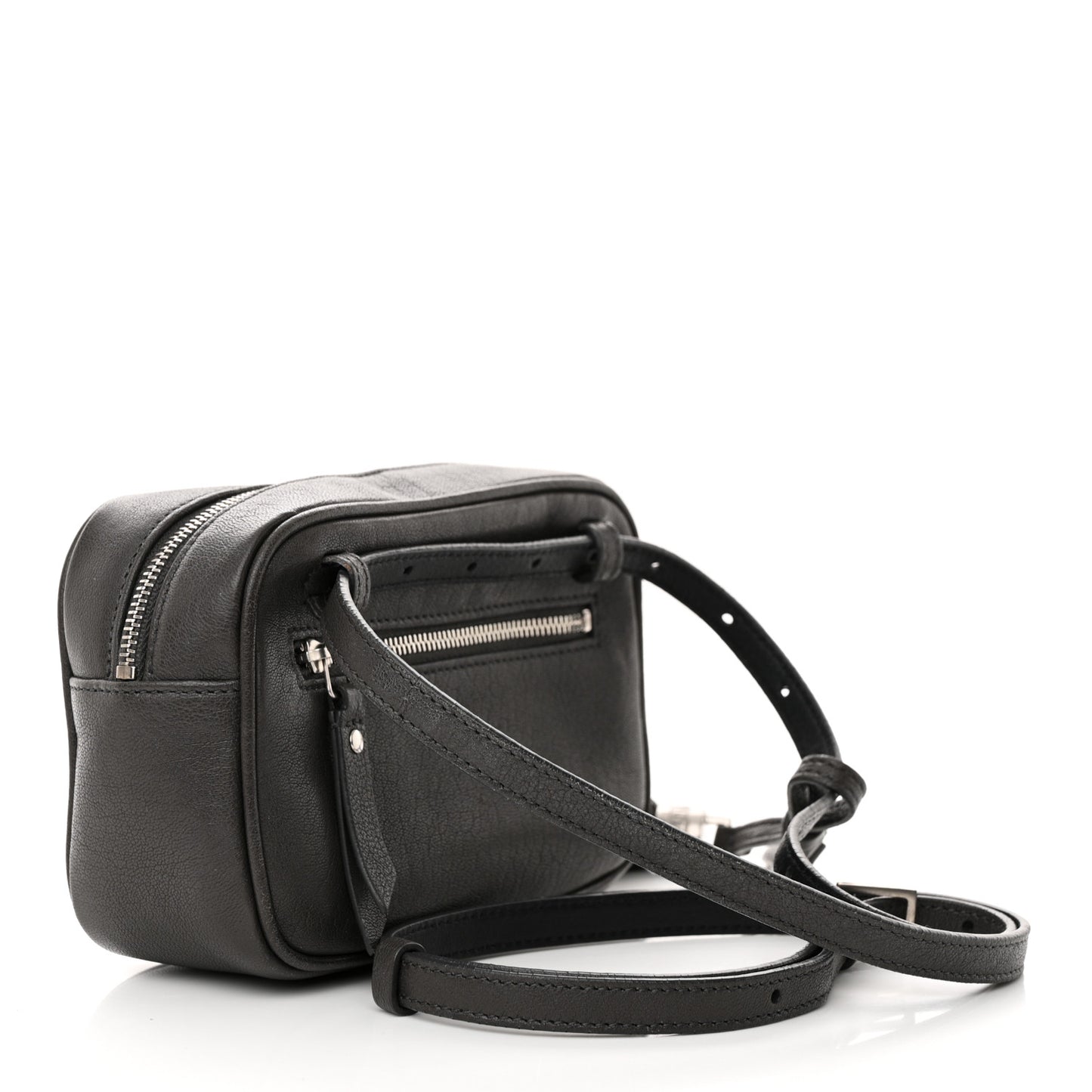 Lambskin Monogram Lou Belt Bag Asphalt