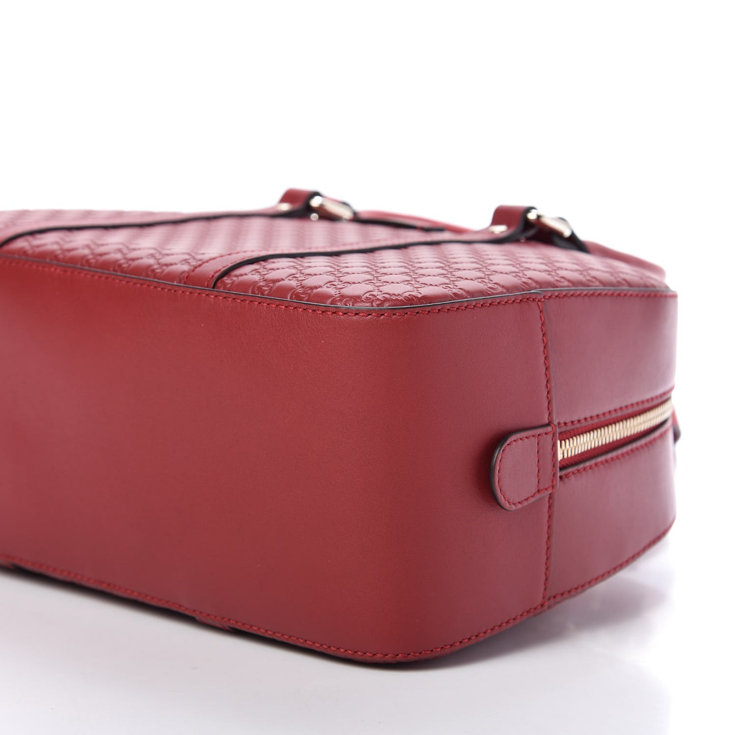 Soft Microguccissima Medium Crossbody Bag Rosso