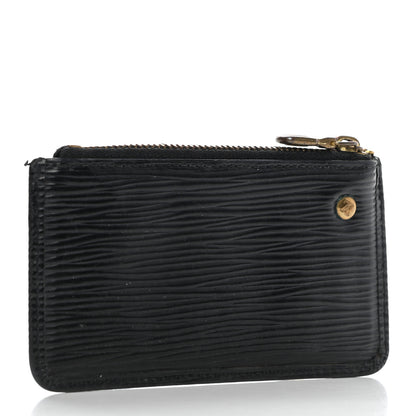 Louis Vuitton Epi Key Pouch Black 4 of 9