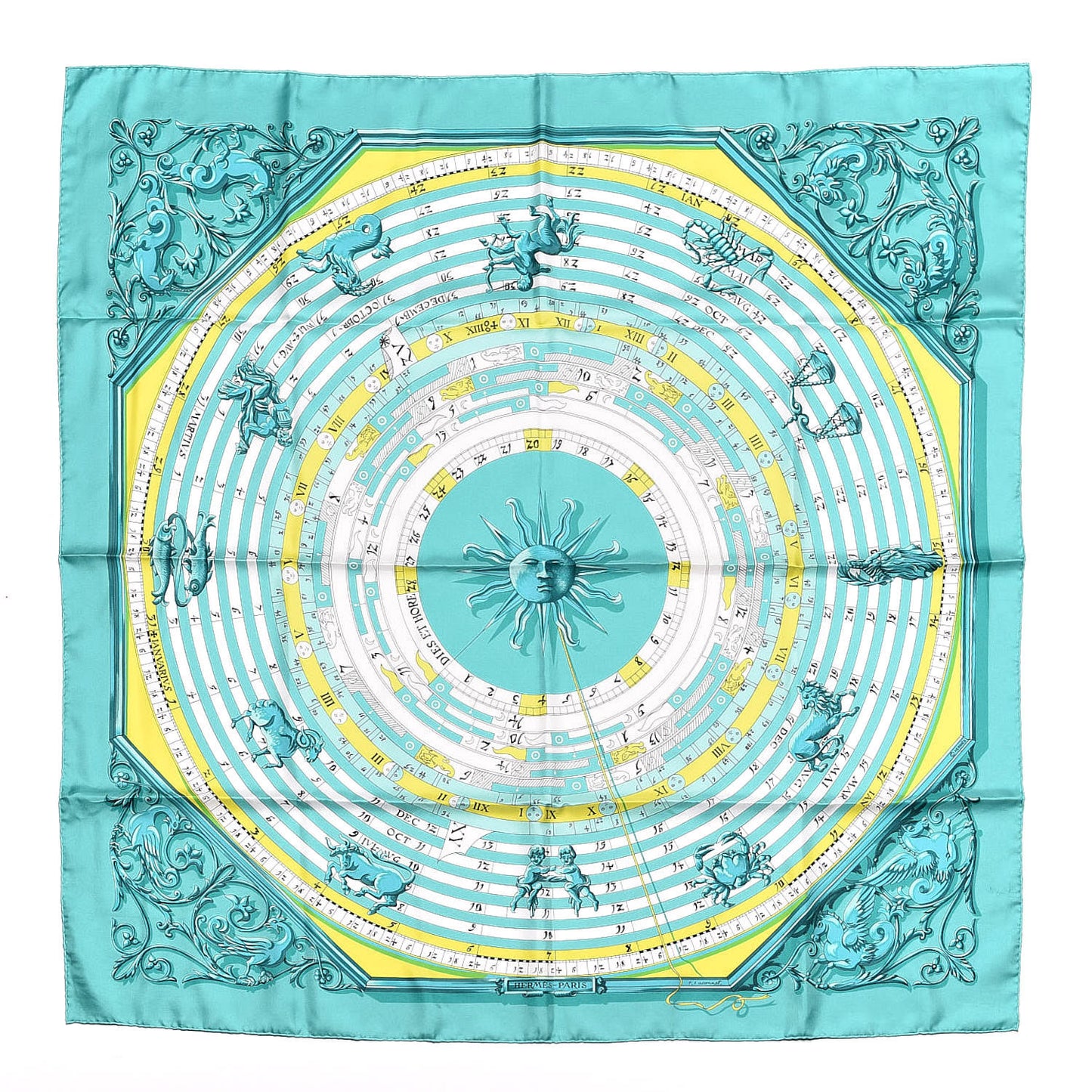 Silk Dies Et Hore Scarf 90