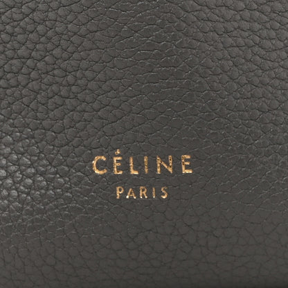 Celine Soft Grained Calfskin Small Sangle Bucket Bag Kohl 7 of 14