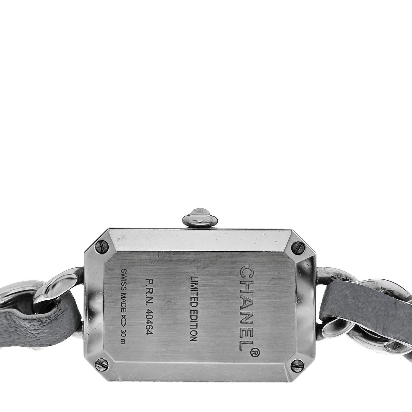 Stainless Steel Lambskin 16mm Premiere Rock Triple Row Quartz Watch Grey
