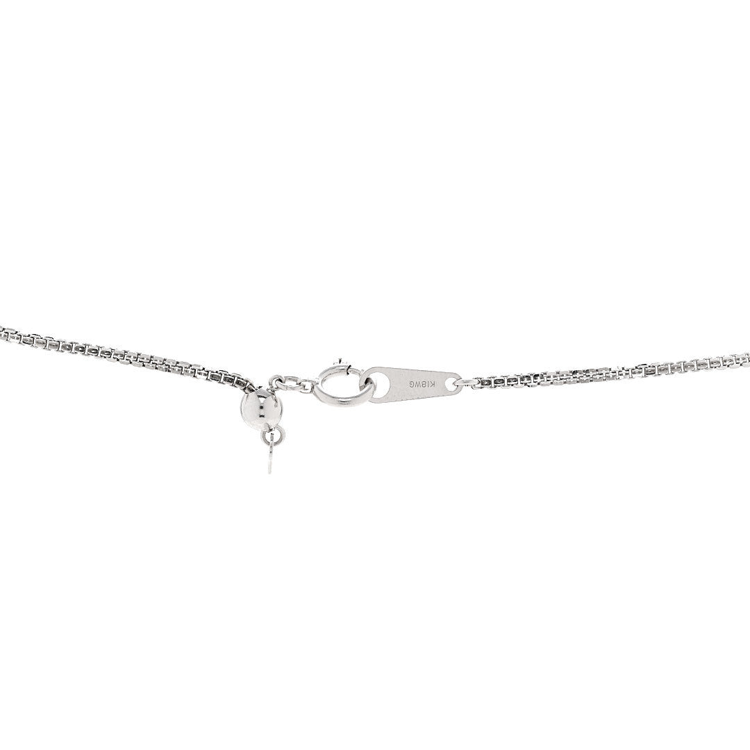 Parker & West by FASHIONPHILE Platinum 18K White Gold Diamond 2.00ctw Pendant Necklace 4 of 5